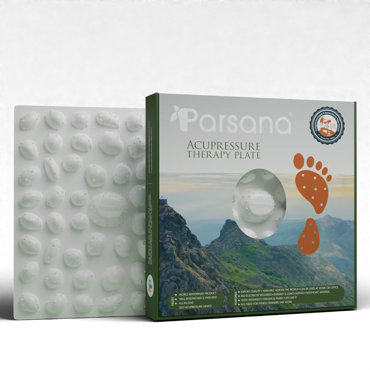 Parsana Reflexology Therapy Plate