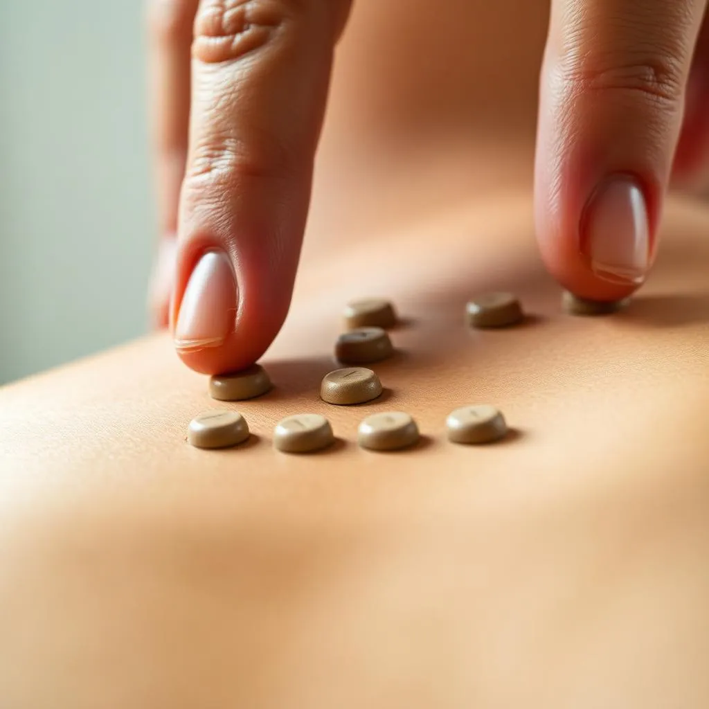 Trying physiotherapy and massage